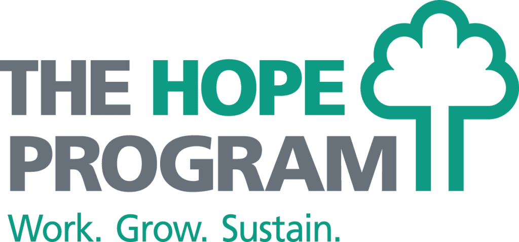 The HOPE Program and Sustainable South Bronx logo