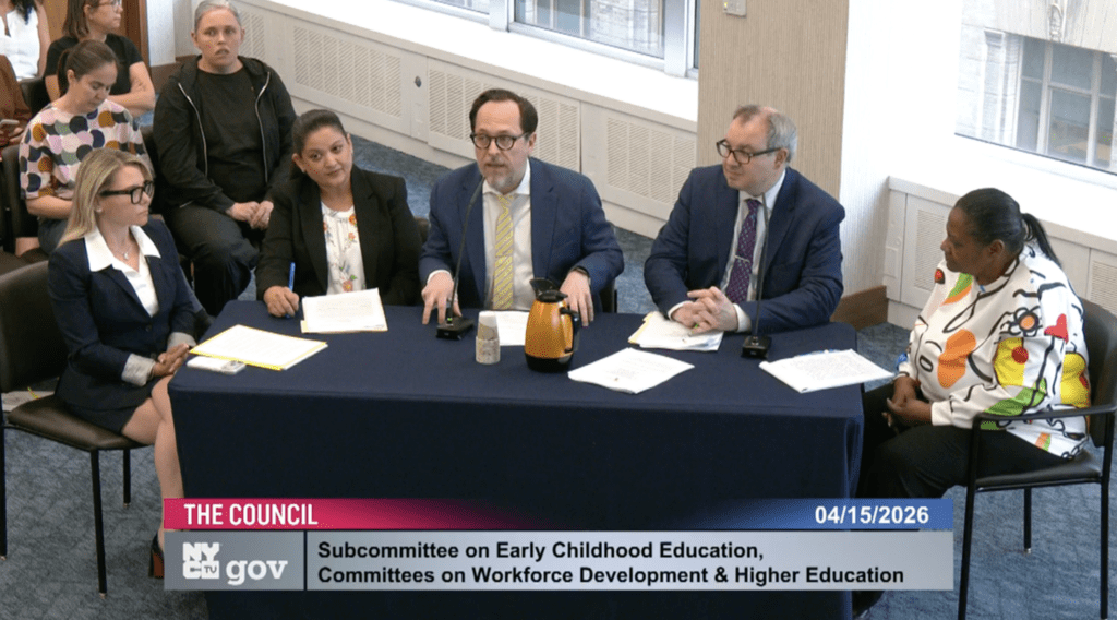 Gregory J. Morris Testifies at April 15, 2026 Hearing on Early Childhood Educator Talent Pipeline