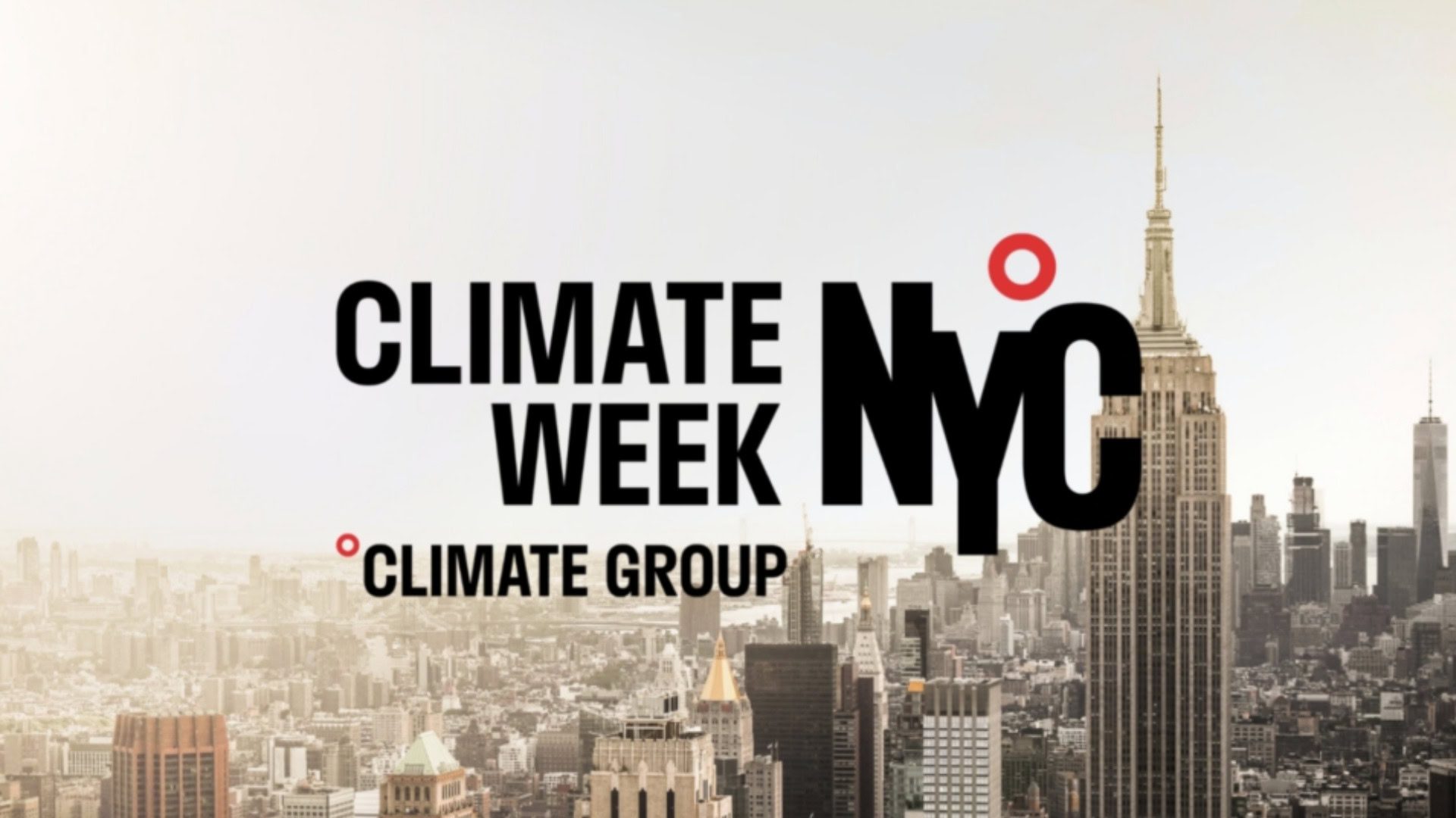 Climate Week N.Y.C logo.