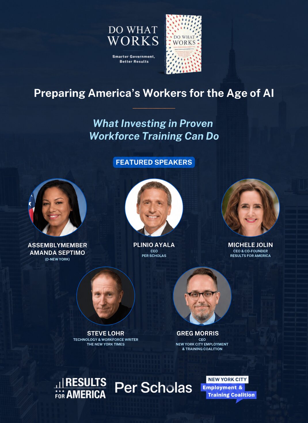 Preparing American Workers for the Age of AI panel.